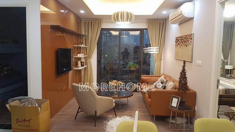 Thi công nội thất chung cư Imperia Sky Garden theo phong cách hiện đại đã hoàn thành tại Hà Nội.